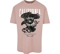 Mister Tee La Familia Heavy Oversize Short Sleeve T-shirt Beige XS Homme