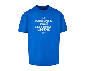 MT Upscale T-Shirt 'Like A Legend' bleu cobalt / blanc, Taille L