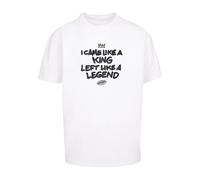 MT Upscale T-Shirt 'Like A Legend' noir / blanc, Taille M