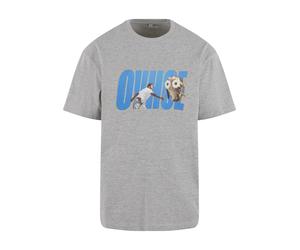 MT Upscale T-Shirt 'Ovhoe' gris / mélange de couleurs, Taille L