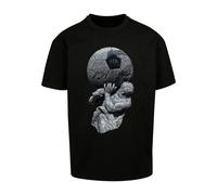 MT Upscale T-Shirt 'Play God' gris / noir / blanc, Taille XS