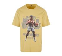 MT Upscale T-Shirt 'Rumble' brun foncé / jaune / gris / noir, Taille S