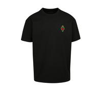 MT Upscale T-Shirt 'Santa Monica' crème / jaune / vert / noir, Taille XL