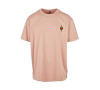 MT Upscale T-Shirt 'Santa Monica' jaune / vert / rouge / blanc, Taille M
