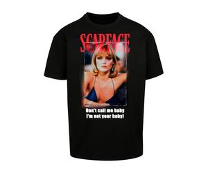 MT Upscale T-Shirt 'Scarface Don't Call Me Baby' bleu marine / rouge / noir / blanc, Taille XXL