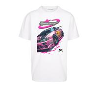MT Upscale T-Shirt 'Speed' bleu marine / moutarde / rose / blanc, Taille XXL