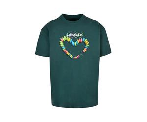 MT Upscale T-Shirt 'Sweet Treats' vert gazon / mélange de couleurs, Taille XXL