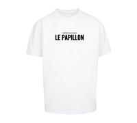 MT Upscale T-Shirt 'Therorie Du Chaos' noir / blanc, Taille XS