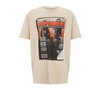 MT Upscale T-Shirt 'Upscale Magazine' sable / rouge / noir / blanc, Taille XXL