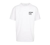 MT Upscale T-Shirt 'Uptone' mélange de couleurs / blanc, Taille L