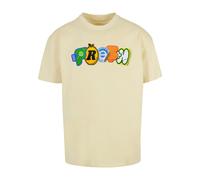 MT Upscale T-Shirt 'Vitamin' jaune clair / mélange de couleurs, Taille M