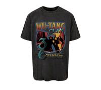 MT Upscale T-Shirt 'Wu Tang 36 Chambers Acid Was' pétrole / orange / rouge / noir, Taille 4XL