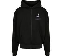 MT Upscale Veste de survêtement 'Vive La Liberte' violet pastel / noir, Taille XL