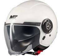 MT VIALE SV S PURE Jethelm glanz weiss A0 XS