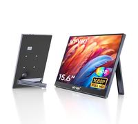 MT-VIKI 15.6'' Portable Monitor 1920X1080 FHD IPS écran secondaire Ultra-Mince avec Pied d'appui pour Ordinateur portable/PC/Mac/PS3/4/5/Xbox
