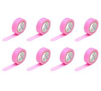 Mt Washi Lot de 8 rouleaux de ruban adhésif de masquage Rose 15 mm