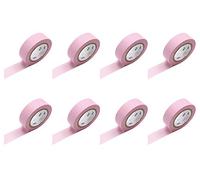 MT Washi Lot de 8 rouleaux de ruban adhésif de masquage Rose pastel 15 mm