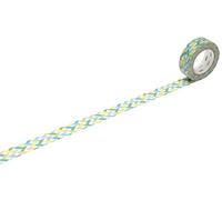 mt Washi Ruban adhésif de masquage Slash Green