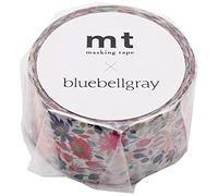 Mt X Artist series Ruban adhésif washi Motif Bluebellgray Zinnia