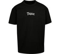 Merchcode T-Shirt 'Tupac - 2Pacalypce' gris / noir / blanc, Taille S