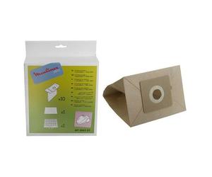 MT000101. SACHET DE SACS ZELIO X10+HEPA MOULINEX