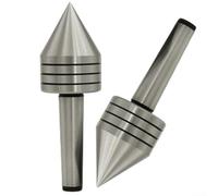 MT1 - Centre de queue pour tour à bois, roulements à billes rotatifs de précision à 60 degrés, point robuste pour accessoire de tour, joint anti-poussière argenté, 103 x 34 x 12 mm pour travail du