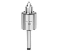 MT1 Live Center for Metal Lathe | 0.005mm High Accuracy Triple Bearing | 600lbs Load Capacity Protected/Liquid Tight | Hard Alloy Steel 60 Degree Angle