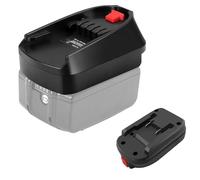 MT18BOSC Adaptateur pour batterie Makita 18 V Convertisseur vers outil électrique Bosch PBA Adaptateur de batterie pour outil Makita Convertisseur vers outil Bosch 18 V Vert