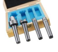 MT2 Live Center Drives Center Driver Center Lot de 4 centrales pour outils de tournage du bois de travail du métal Accessoires de fraiseuse