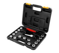 MT3 ER32 M12 Set de mandrins à pince de serrage, porte-outils, plage de 3 à 20 mm, avec coffret en aluminium, pour fraiseuses industrielles CNC