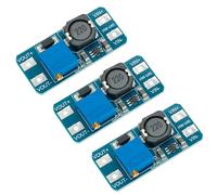 MT3608 2A Convertisseur DC-DC 2-24V à 5-28V Step Up Régulateur de tension réglable rehausseur booster Buck 5V 12V 24V (3 pcs)