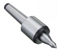 MT4 4MT Centre en direct pour tours coniques #4 - pour axe en acier allié optimisé CNC, 2500 tr/min, capacité de charge de 317,5 kg, précision de 0,000 cm, argenté