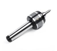 MT4 4MT Centre sous tension pour machine à tour conique 4, centre rotatif avec point de 60°, capacité de charge de 317,5 kg, 2500 tr/min maximum, alliage S