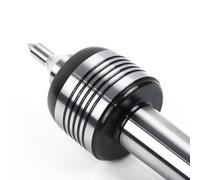 MT4 4MT Centre sous tension pour tour conique #4, pour centre rotatif optimisé CNC avec broche en acier allié, longueur de 220 mm, capacité de charge de 317,5 kg, 0,000