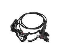 MT420 Ensemble de freins à disque hydrauliques en alliage d'aluminium 4 pistons - Arrière gauche 1400 mm, avant droit 800 mm pour VTT et Fat Bikes