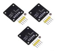 MT6701 Lot de 3 capteurs de mesure magnétiques pour appareils électroniques avec faible latence et angle de 14 bits sortie CMOS I2C