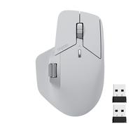 (MT760L Gris clair) Souris sans fil rechargeable multimode Rapoo MT760L/MT760M ergonomique prise en