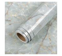 MTADSBKFP Autocollants Anti-Graisse pour Cuisine, Papier Peint en marbre imperméable Auto-adhésif en PVC, résistant à l'huile, Multicolore, Plusieurs Tailles(Marble Ice Silk,5mx40cm)