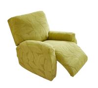 MTADSBKFP Housse réversible pour canapé, Housse de Fauteuil inclinable à Bascule Jacquard Multicolore 1-2 Places(Green,2-Seater)