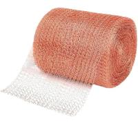 MTADSBKFP Maille métallique tissée en cuivre, Copper Wire Mesh Pest Control for Home Garden 12.7X(100-1200) cm(12.7x1200cm)