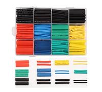 MTADSBKFP Manchon de Rangement pour câbles, Kit de Gaines thermorétractables for Gestion des câbles, 530 pièces(530pcs)