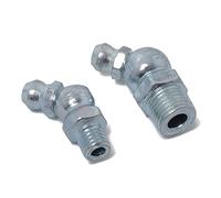 MTADSBKFP Raccord de graissage hydraulique, Assortiment de graisseurs argentés, 50 pièces, 1/4 et 1/8 Pouces, Lubrification hydraulique for Voiture