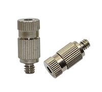 MTADSBKFP Wysokociśnieniowe dysze zamgławiające, Buse de brumisation Haute Pression 0,1 à 0,5 mm, Buses d'atomisation automatiques, brumisation de Refroidissement de Jardin de Serre, 1 pièce(0.5 Mm)