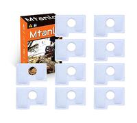Mtanlo 10 filtres à air pour tronçonneuse Stihl 018 017 MS180 MS180C MS170 MS170C FS36 FS44, 10 filtres à air (double couche)