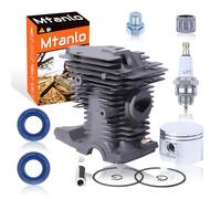 Mtanlo 46 mm Cylindre Piston Top End Kit Big Bore pour Stihl MS280 MS280C MS270 MS270C MS 270 280 Tronçonneuse 1133 020 1203 1133 020 1202