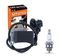 Mtanlo Bobine d'Allumage pour Stihl TS400 TS460 51 55 61 66 261 262 Tronçonneuse, TS400 Bobine d'Allumage Kit avec Bougie L7T