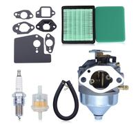 Mtanlo Carburateur pour Honda moteur GCV190 et Tondeuse à Gazon HRB217 HRX217, GCV190 Carburateur Kit avec Joint Filtre à Air Bougie d'allumage Filtre à Carburant Accessoire