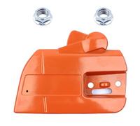 Mtanlo Couvercle de Frein de Chaîne pour Husqvarna 340 345 346 XP 350 351 353 357 359 Tronçonneuse, Couvercle d'Embrayage de Pignon de Chaîne 537107801 Pièces de Rechange avec Écrou M8