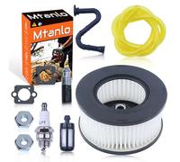 Mtanlo Filtre à Air HD2 pour Stihl MS261 MS271 MS291 MS311 MS341 MS391 MS261C MS271C MS362C Entretien de la Tronçonneuse Kit d'Entretien pour Nettoyeur, avec Bougie d'Allumage Joint de Carburateur
