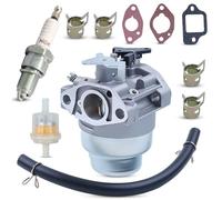 Mtanlo GCV160 Carburateur pour Honda GCV160 GCV160A GCV160LA HRB216 HRS216 HRR216 HRT216 HRZ216 Tondeuse à Gazon, GCV160 Carburateur Kit avec Bougie d'allumage Carburateur Joint Filtre à Carburant